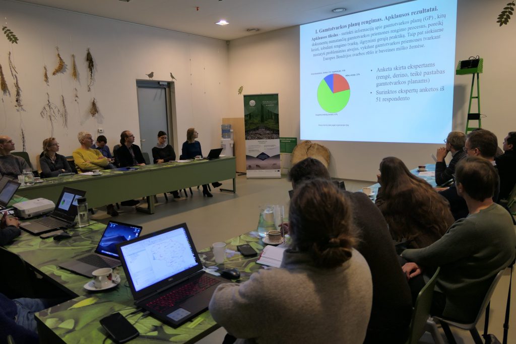 Diskusija apie gamtotvarkos proceso tobulinimą