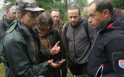 Sirvėtos regioniniame parke vyko suktenių monitoringo mokymai