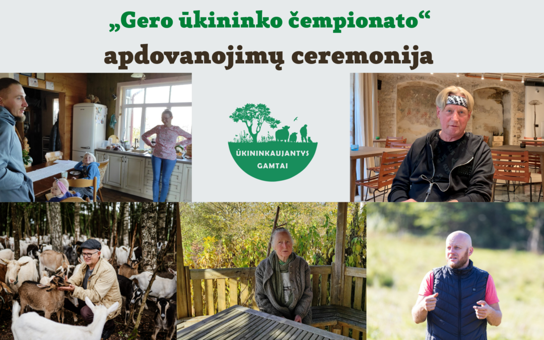 Stebėkite „Gero ūkininko čempionato“ apdovanojimų tiesioginę transliaciją