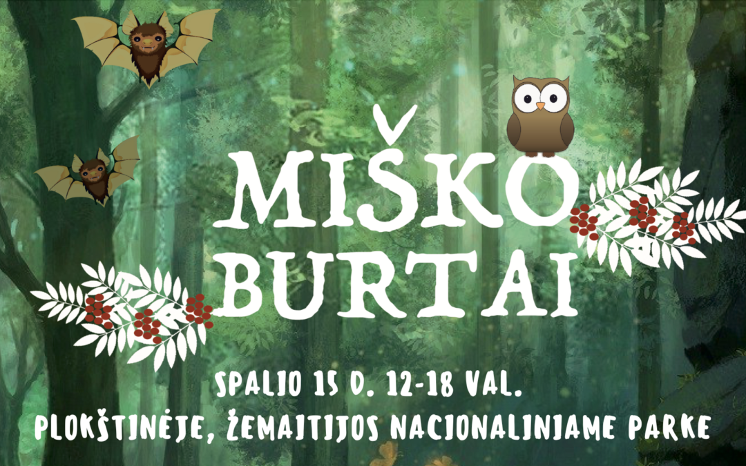 Kviečiame registruotis į teatralizuotą festivalį šeimoms „Miško burtai“