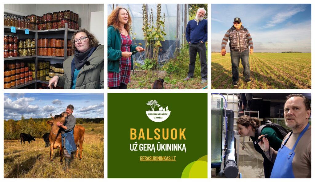 gero ūkininko čempionato ambasadoriai