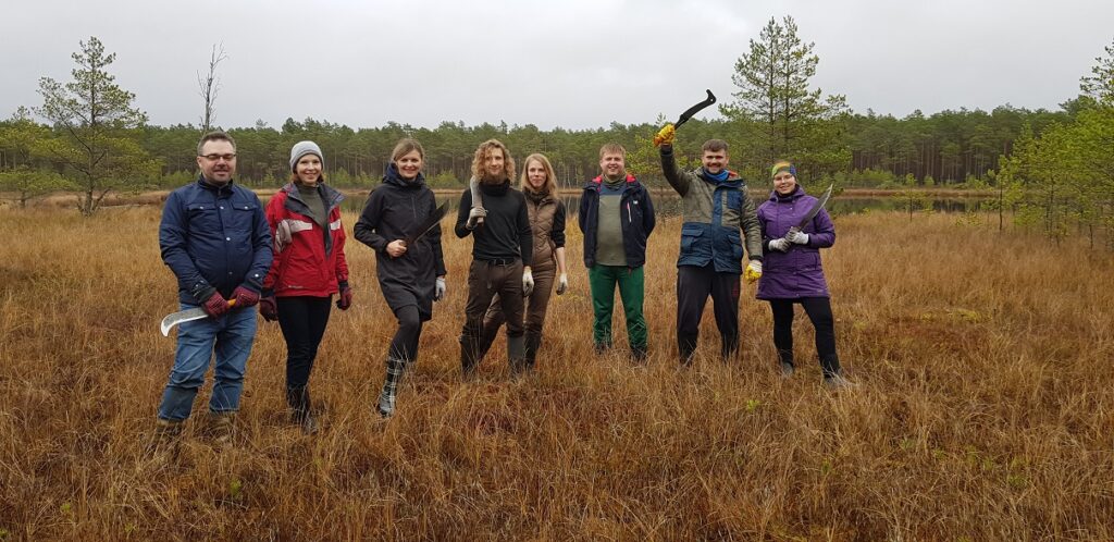 Ignitis talka saugomoje teritorijoje