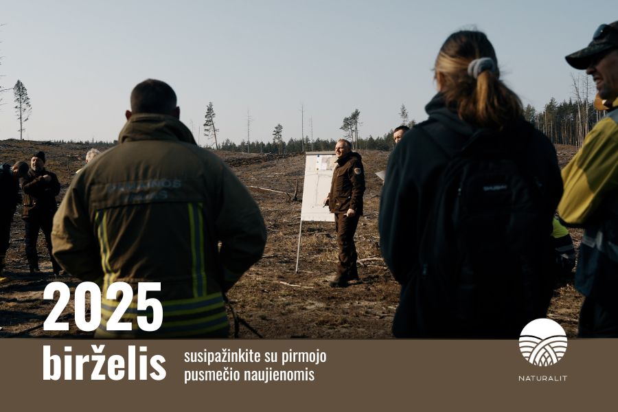 LIFE integruotojo projekto „Naturalit” naujienlaiškis – 2025 m. birželis